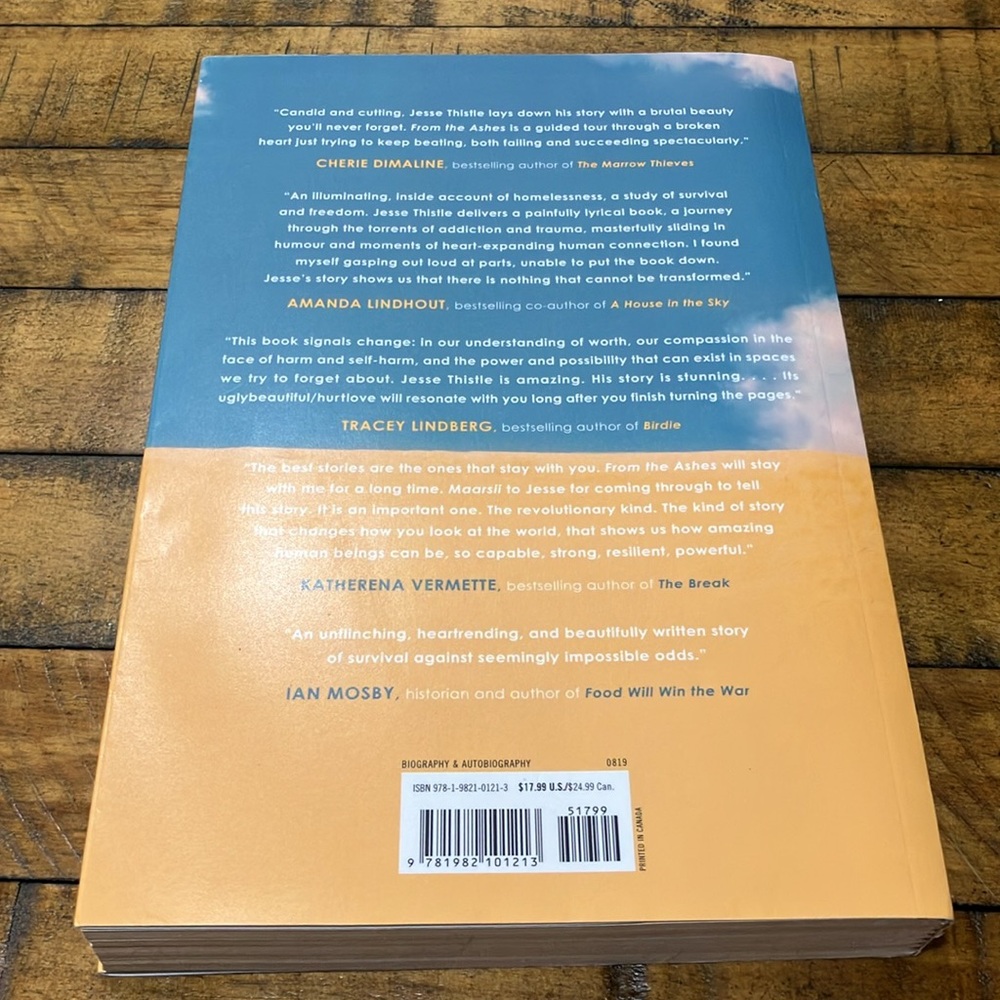 Book | From the ashes by Jesse Thistle - Picture 8 of 8